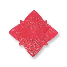 EcoPick 4-in-1 Guitar Pick, Four Gauges 0.48-1.50mm, Color Red, Ecopick Star, Durable