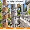 Stainless Steel Anti-Climbing Spikes for Pest Deterrence – Physical Barrier