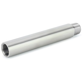 TAISHER 2PCS Stainless Steel Pipe Fittings, 3/4" NPT Male x 3/4" NPT Female Threaded, 6" Length Nipple Cast Pipe