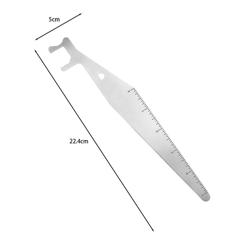Sarini 2pcs Multipurpose Steel Pry Tools Stainless Steel Pry Tools