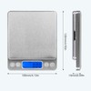 mafiti MK200 Digital Kitchen Scales Stainless Steel 0.1g/3kg Multifunctional Food