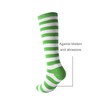 Cerebro Knee High Socks for Kids Stripes Girls Cotton Calf