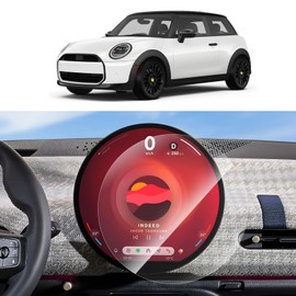 SKTU Pack of 2 Screen Protectors Compatible with Mini Cooper COUNTRYMAN ACEMAN 2024 2025 Navigation Screen Protector PET Screen Protector 9.4 Inch