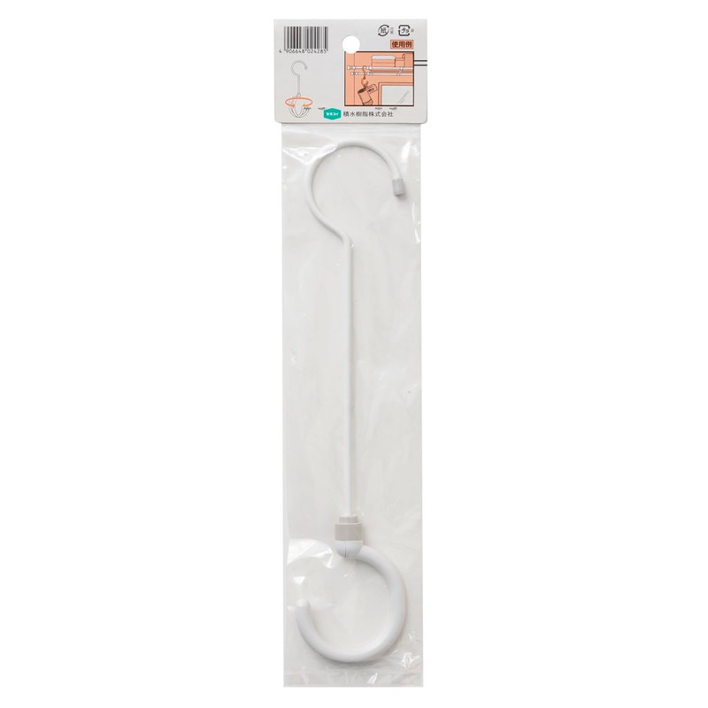 Sekisuijushishoji F-30 Hook, White, 11.8 inches (30 cm)