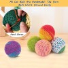 Retro Shaw Cat Toys Balls, Woolen Yarn Cat Ball Toy