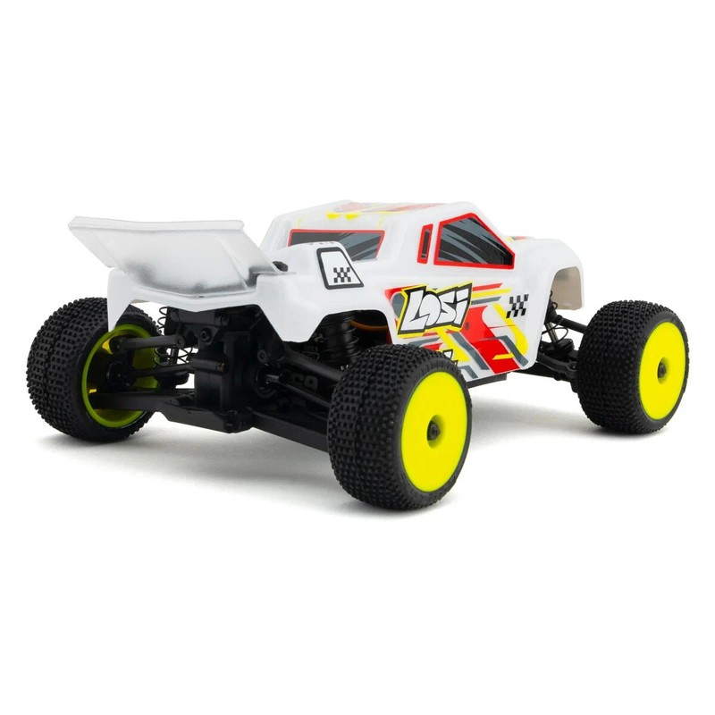 Losi LOS-1392T1 Micro-T 1/28 RTR 2WD Stadium Truck White 2.4GHz