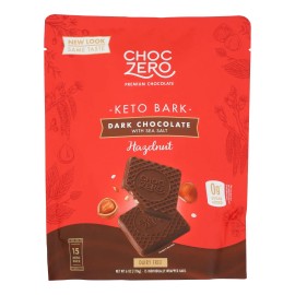 UD_Choczero Keto Bark Dark Chocolate Hazelnut for Case of 12-6 Oz Premium Turning Tool