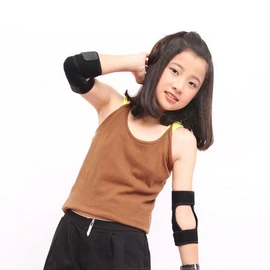 Joint Love Enjoy Junior Elbow Support (2p) 1 set) Black 2ea