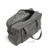 Vera Bradley Women's Cotton Weekender Travel Bag, Galaxy Gray -