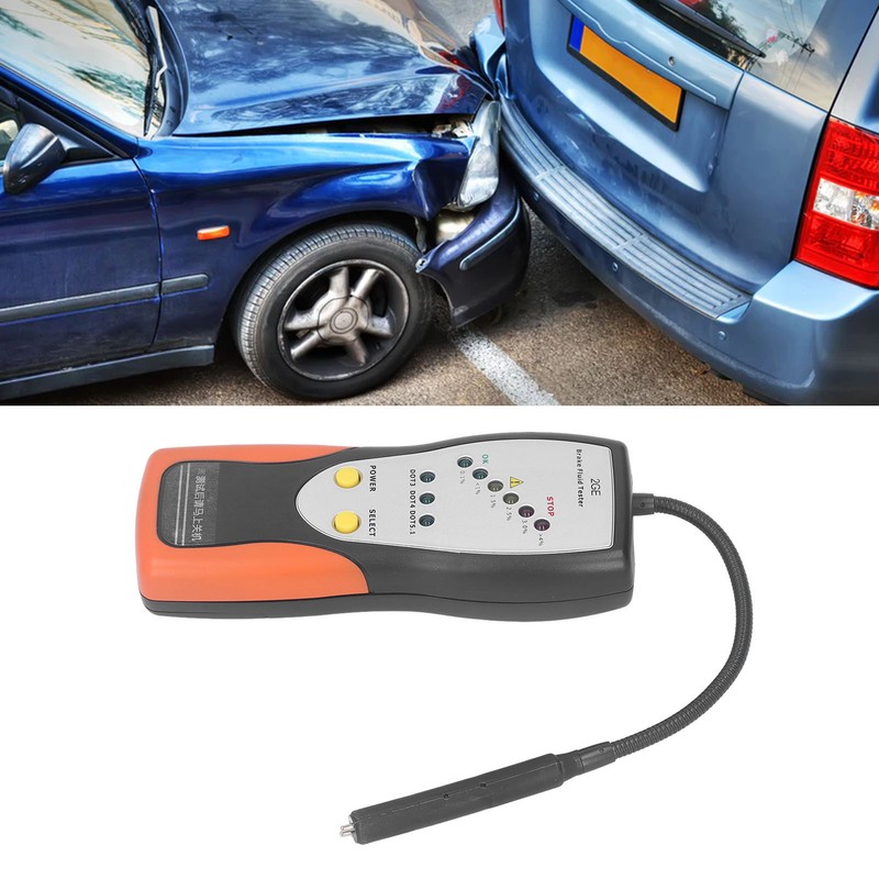 Automotive Brake Fluid Tester Diagnostic Detector Oil Moisture Water Test