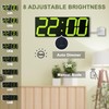 CHKOSDA LED Large Digital Wall Clock, Oversize Digital Clock with