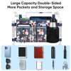 FINPAC Large Walker Tote Bag with Cup Holder, Folding Walker