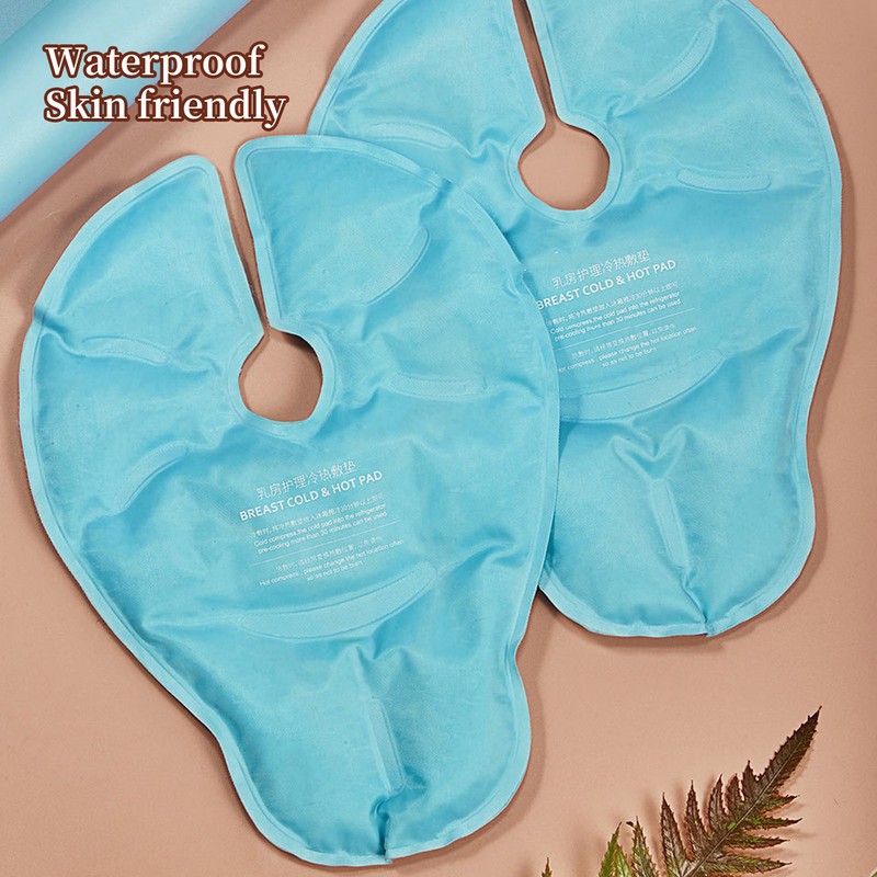 Breast Hot Cold Pad Waterproof Soft Gel Bead Mastitis Relief