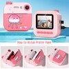 Instant Camera Children's Camera, Camera Children's Digital Camera 2.4 Inch