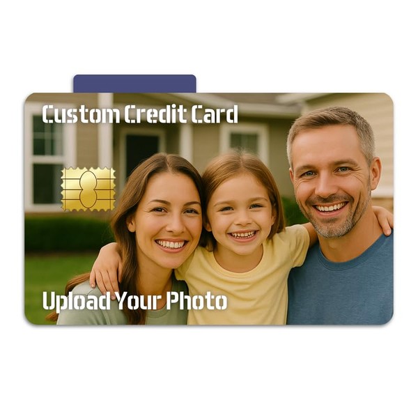 Custom Credit Card Skin with Debit Card Skin - Personalized