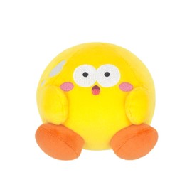 SAN-EI KGF-04 Kirby's Gourmet Festival Mini Plush Toy, Keby Yellow, W 4.3 x D 4.3 x H 3.9 inches (11 x 11 x 10 cm)