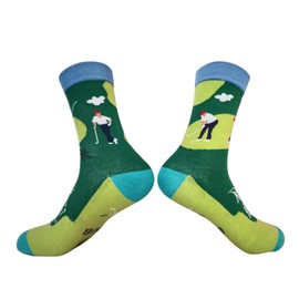 T Legend Funny Golf Socks for Men - Novelty Father's Day Gift from Wife or Kids - Comfortable Socks for Dad - Christmas Birthday Gag Gift for Him - One Size Fits Most