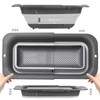 ROTTOGOON Collapsible Colander Strainer, Expandable Over the Sink Colander for