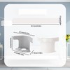 Bukbas Bed Sheet Holder With Lock Strips, 4 Pcs Heavy