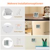 NOKLEAD Digital Thermometer Hygrometer-Innen Thermo Hygro Mini Raumthermometer Temperatursensor Feuchtigkeitsmesser