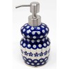Polish Pottery Soap Dispenser 11 Ounce Capacity and 7 inches