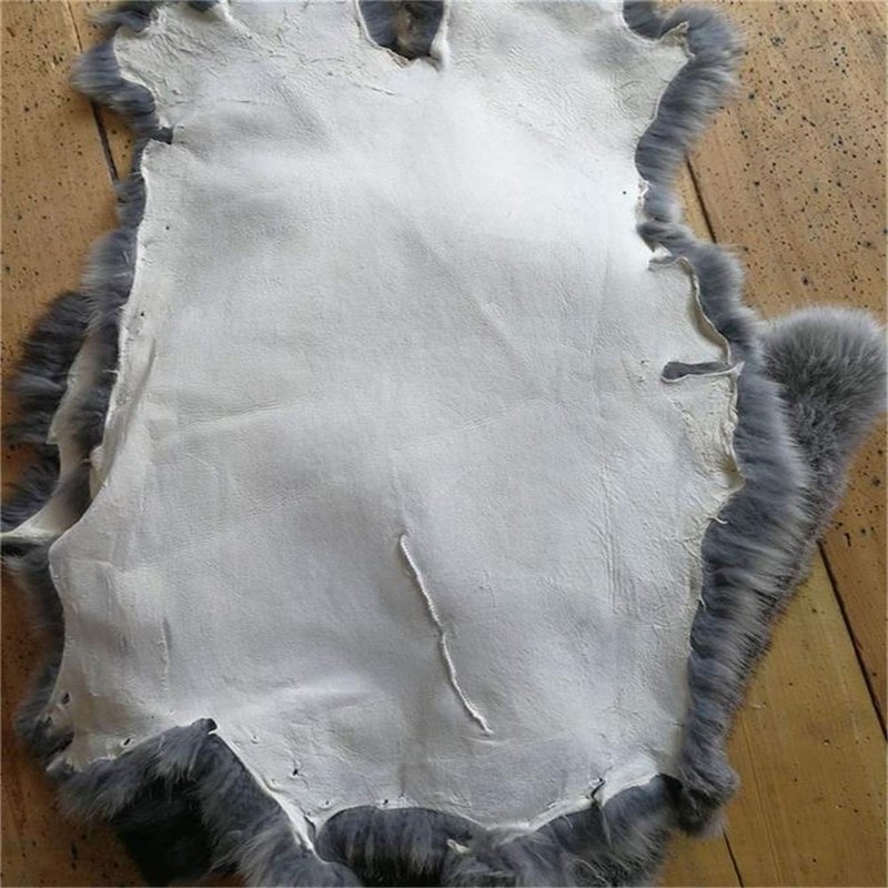 Natural Real Rabbit Fur Pelt Craft Grade Rabbit Sewing Rabbit