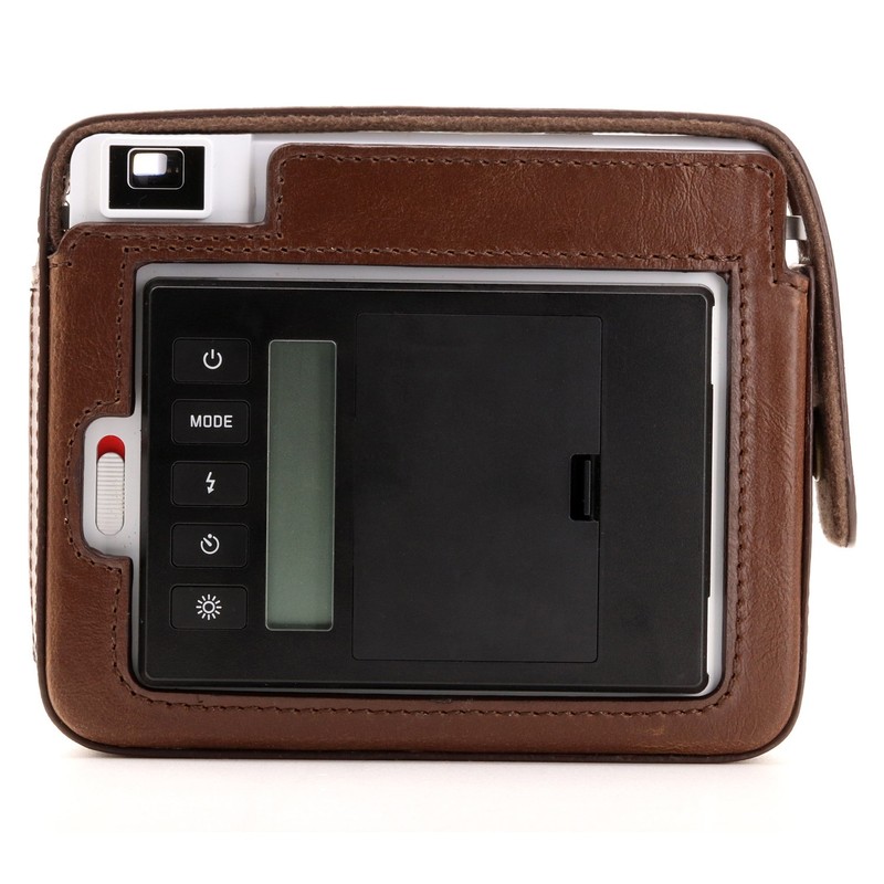 MegaGear Leather Case for Leica Sofort Instant Camera, Brown, Case