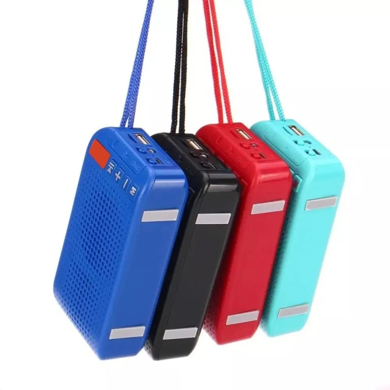 Maíz Bocina Lampara Portatil Carga Panel Solar Bluetooth Radio