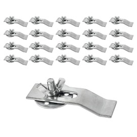 Nisorpa Undermount Sink Clips 20 Pack Kit, Undermount Bathroom Sink Clips, Kitchen Sink Clips, Undermount Sink Brackets, Universal Heavy Duty Epoxy Sink Clips