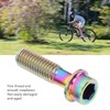 6pcs Bike Stem Bolts Ti Alloy M5x18mm Bicycle Stem Bolts