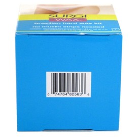 Surgi Wax Brazilian Hard Wax Kit For Private Parts 4 Ounce (118ml) (6 Pack)