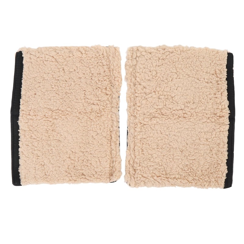 Sheepskin Fleece Armrest Cushion for Comfort Protecting Arms and Elbows