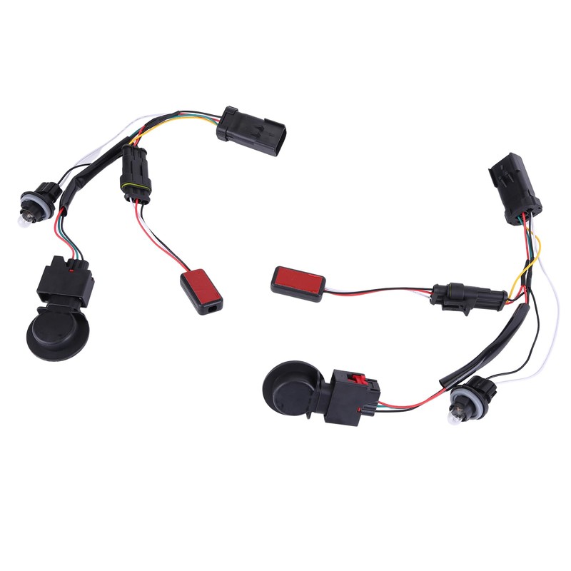 LED Tail Lights Wire Assembly Zcargel 1Pair LED Tail Lights