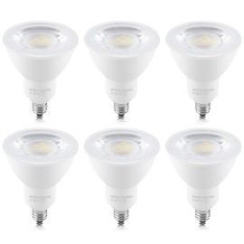 Dotoy LED Bulb, E11 LED Spotlight, Daylight Type, 60W Equivalent, Halogen Bulb, E11, 6W, 600lm, General Home Lighting, Living Room, Office, Kitchen Lighting, Popular, Set of 6