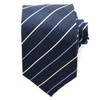 Michi Kolondon Brand Necktie, 100% Silk, Jacquard Woven, Plaid Pattern,