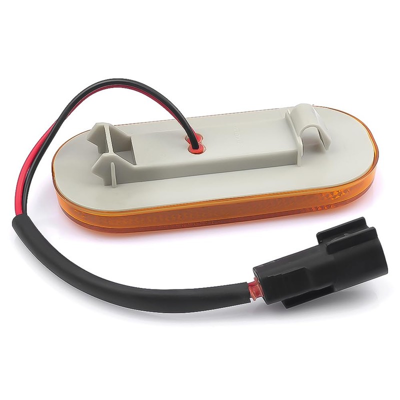ROBUST Car Side Marker Light Lamp Lens Orange for Ford