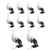 VIDETOL 10 Pack Security Cam Lock, 30mm Cabinet Locks with