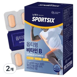 New Care S for Six Optimum Vitamin B, 30 tablets, 2 units / 뉴케어스포식스 옵티멈 비타민B, 30정, 2개