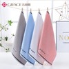 Jieliya Pure Cotton Thin Small Square Face Towel - Highly Absorbent Household Use 34*34cm/Blue 15ea