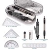 8-Piece Math Geometry Set Compass Math Set, Student Supplies Compass