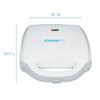 Mini Pie & Quiche Maker- Nonstick Electric Baker Cooks 6