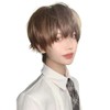 INMAN Full Wig, Wig, Men's, Short, Short Hair, Natural, Heat