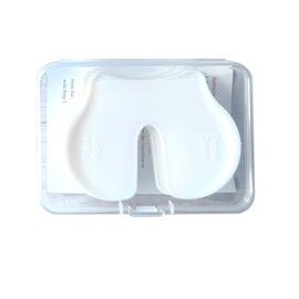 4PCS Shot Pain Reducer, Reusable ABS Plastic Shot Helper Pain Blocker Device, Lightweight Immunization Shot Blocker for Adults(White)