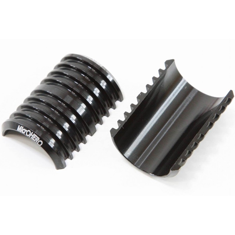 MicrOHERO Stem Spacer Φ31.8~Φ25.4/26mm Lightweight Aluminum CNC Meat Cutting Bicycle