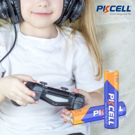 PKCELL Battery AA AAA Combo, 1.5V High Performance Disposable 12 Double A Battery and 12 Triple A Battery for Keyboards Clocks Toys Remote Controls (10-Year Shelf Life) X 24 Counts