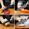 Howashin 3Pcs Knife Set Professional Kitchen Knife Set Stainless Steel