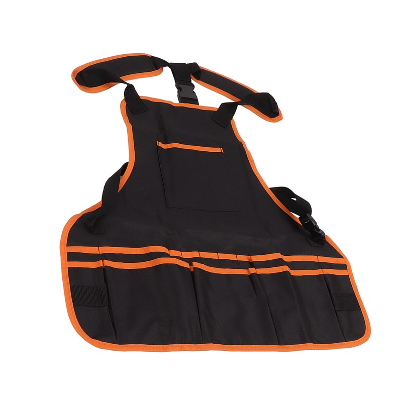 Work Apron Oxford Canvas Heavy Duty Waterproof Adjustable Multi Pockets
