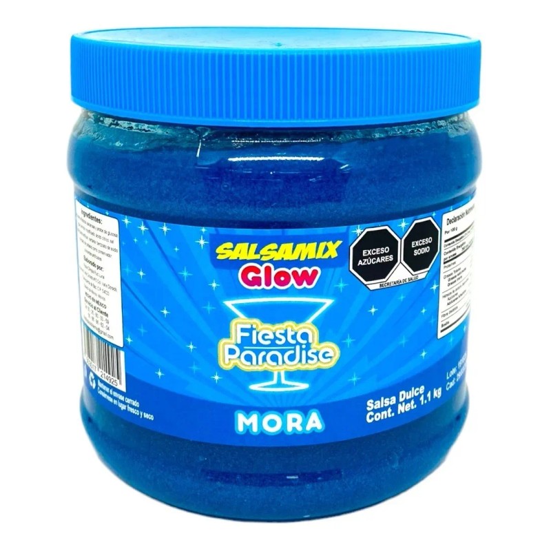 Salsa Pasta Glow Mora Para Michelada Salsamix 1.1k
