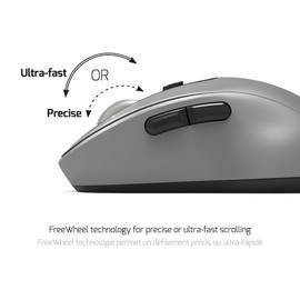 PORTE DESIGN Bluetooth Wireless Mouse, Gray