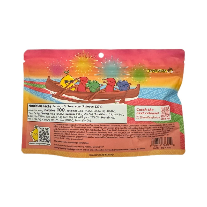 Noms Da Mix - Li HIng & Lemon Peel Gummy